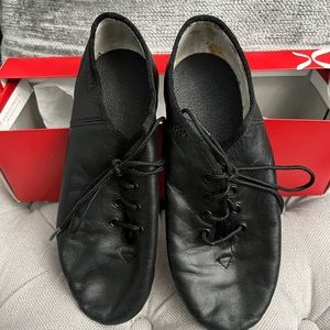 Capezio jazz Oxford, black, size 4.5 M